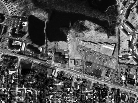 Ypsi-Ann Drive-In Theatre - Aerial Photo - Photo From Terraserver (newer photo)